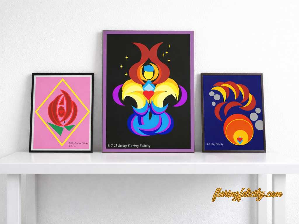 The Art of Becoming artwork by Jonah Chipeco featuring Hide, Plunge, and Radiate from The Space I’m In Exhibit